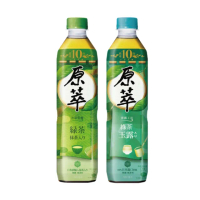 【原萃】日式綠茶+玉露綠茶 寶特瓶580ml x2箱(共48入;24入/箱)
