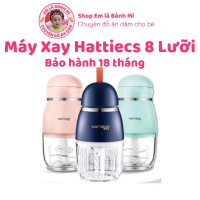 Máy xay HATTIECS 8 lưỡi xay siêu mịn siêu bền bảo hành 18 tháng