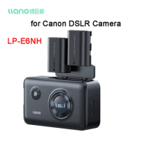 LLANO LP-E6NH Camera Battery Charging Box For Canon R7 II for Canon R6 60D 70D 5D2 80D 90D 5D4 DSLR Cameras Fast Charging Case