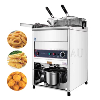 Deep Frying Pot Electric Deep Fryer Fish Fryer Deep Fryer Pot For Kitchen Vertical Restaurant Chips