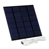 2021 New Power Bank Battery USB Powerbank 1.5W 6V USB Solar Power Bank Battery Solar Panel Polysilicon Port