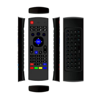 MX3 Pro Remote Control Air Mouse Wireless Mini Keyboard Gyroscope IR Learning for Google Voice Assistant for Android Smart TVBox