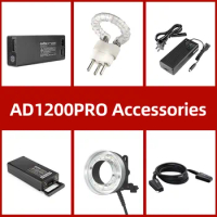 Godox AC1200 Adapter EC1200 Extension Cord R1200 Ring Flash Head AD1200PRO Tube WB1200H Flash Access