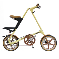 【STRiDA】英國 速立達16吋單速LT版碟剎折疊腳踏車/三角形腳踏車-3色