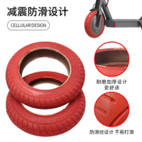10 Inch Rubber Outer Tire for Xiaomi M365 Electric Scooter Automatic Intelligent Red Outer Inner Tube Wheel Tyre For Xiaomi M365