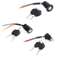 Universal Ignition Switch Key Power Lock For Electric Bicycle Electric Scooter