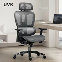 UVR Game Computer Chair Ergonomic Backrest Sedentary Comfort Breathable Boss Chair Home Study Swivel Chair Mesh Office Chair