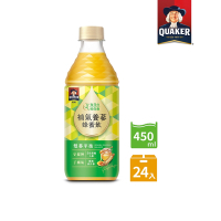【QUAKER 桂格】機能飲-補氣養蔘蜂蜜飲 (450ml x 24瓶/箱)效期：2025/06/21
