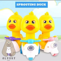 HAPPYBEARTOYS MAINAN ANAK MOTOR MOTORAN BEBEK LUCU / MAINAN PULLBACK BEBEK VESPA