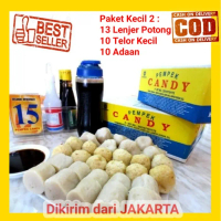 PEMPEK CANDY PALEMBANG ASLI ORGINAL PAKET KECIL 2 TERLARIS/TERMURAH/TERPOPULER
