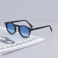 Gregory Peck Brand Designer Women Sunglasses Vintage Black Sunglasses Retro Sun Glasses Womens Fashion Sunglasses Luxury Brand