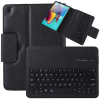 30pcs/lot 2 in 1 Detachable Wireless Bluetooth Keyboard Leather Case For Samsung Galaxy Tab A7 10.4 2020 T500 T505