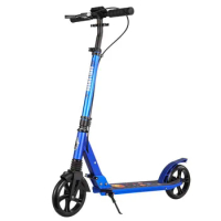 Kick Scooters,Foot Scooters Cycling aluminum teen foot scooter 18cm two-wheel teenager kick scooter foldable pedal scooter sale