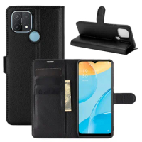 For OPPO A15 Case Flip Cases For OPPO A15 High Quality Leather Stand Cover With Card Holder For OPPO