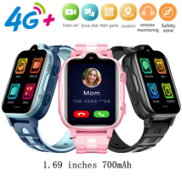 Kids 4G Smartwatch Phone GPS Tracker SOS HD Video Call Touch Screen Waterproof Call Back Children Smart Phone Watch girls watch