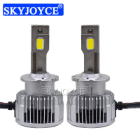 2PCS SKYJOYCE High Bright D2S D1S D3S D4S LED Headlight Bulbs For HID Ballast Kit Plug and Play White 90W D1S D3S LED Lamps