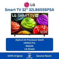 LG 32LB655 / 32LB655BPSA HD SMART TV 32 Inch 2026 Series TV + Bracket