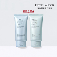 Estee Lauder 雅詩蘭黛 細緻煥采雙效淨化潔面乳/保濕潔面霜150ml(洗面乳/洗臉)