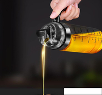 德國玻璃油壺自動開合防漏油瓶廚房家用裝醬油瓶醋壺調料瓶大油罐 雙十一全館距惠