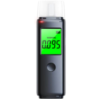 Alcohol tester manufacturer portable Digital Display Rechargeable alcotester breathalyzer alcohol breath tester Mr black 5