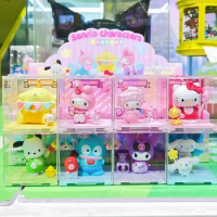 Genuine MINISO Joy Song Series Blind Box Cinnamoroll Kuromi My Melody Model Mysterious Surprise Box Anime Guess Statue Toy Gifts