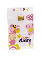GR Welcome Baby Gold Bar 999.9