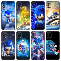 S-Sonic The H-Hedgehog Phone Case For OPPO Reno 10 11 Pro A55 A57 A58 A72 A74 4G A54 A78 A98 5G A53 