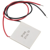 Thermoelectric Peltier Module, High Temperature Thermoelectric Power Generator Peltier TEG 150Celsius,White 40X40mm