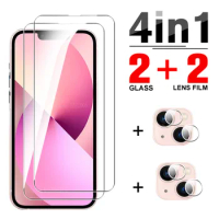 4 to1 camera lens protector glass for iphone 13 pro max cases on for apple aifone 13 mini 2021 iphone13 phone glass films cover