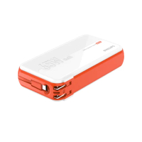 【Philips 飛利浦】DLP6350C 14700mAh 65W PD/QC氮化鎵高效能多合一行動電源(自帶線/AC摺疊插頭/LED顯示)