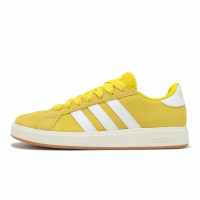 adidas 休閒鞋 Grand Court Base 00s 男鞋 女鞋 黃 白 麂皮 復古 愛迪達 IH6188