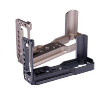 Vertical L Bracket Tripod QR Plate Base Grip Handle for Fujifilm XPRO3 Xpro-3 Camera Holder G