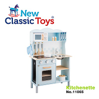 【荷蘭New Classic Toys】 聲光小主廚木製廚房玩具 - 11065 木製玩具/廚房玩具/家家酒