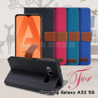 GENTEN for Samsung Galaxy A32 5G 自在文青風支架皮套