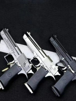 沙漠之鷹全金屬仿真兒童合金拋殼鐵槍可拆卸玩具槍不可發射1:2.05-朵朵雜貨店