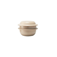 【萬土燒】日式雙蓋炊飯鍋/多功能燉煮陶鍋/湯鍋/砂鍋(1500ml)