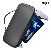 QinD PIayStation Portal EVA 皮紋收納包 遊戲機保護套 主機保護套 保護殼 攜行包 手提包【APP下單4%點數回饋】