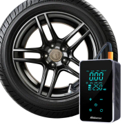 【ANBORTEH 安伯特】魔方智能觸控無線打氣機 國家認證 一年保固-快(汽車打氣機 電動充氣機 輪胎打氣機)
