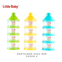 Kontainer Susu Susun 4 808 Little Baby - Hijau