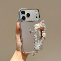 Sarung dengan cermin, gambar kuda; sarung yang cantik untuk Samsung Galaxy A57, S26 Ultra, S25 Ultra