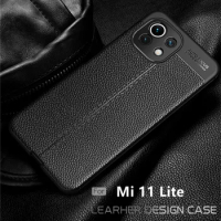 For Cover Xiaomi Mi 11 Lite 5G NE Case For Mi 11 Lite 5G NE Capas Shockproof Bumper Soft TPU Leather For Fundas Mi 11 Lite 5G NE