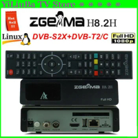 [Genuine]Zgemma H8.2H Satellite TV Receiver Linux Enigma2 Receptor DVB-S2X+DVB-T2/C H2.65 1080P 4K HD Digital Satellite Receiver
