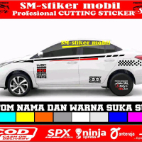 stiker variasi mobil sedan vios mercy Corolla corona dll stiker mobil Car