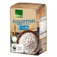即期品【德國 EDEKA】裸麥麵粉1KG
