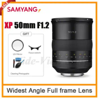Samyang XP 50mm F1.2 Widest Angle Full frame Lens For Canon EF SLR Camera Rebel T6 EOS 450D 500D 650D 700D 750D 800D Mark II IV