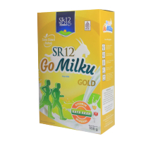 Susu Kambing Etawa SR12 Gomilk Gold SR12 Bebas Gula Semua Variant 200gr & 600gr Dengan Kalsium Salmo