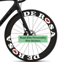 DE Bicycle Wheel Decals Road Bike Rim Sticker Cycling Reflective Stickers Protector Film Vinyls Logos Bicycle Accessories