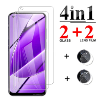 4in1 Tempered Glass For Realme 11 4G Screen Protectors For Realme 11 4G realmi11 Realme11 4G 6.4inch Camera Lens Protective Film