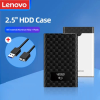 Lenovo 2.5inch Case hd SSD Enclosure Sata to USB 3.0 /3.1 Externo For 6tb Box Mobile Portable External hdd For 2.5" Hard Disk