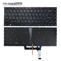 GS65 RU Keyboard For MSI GS65 GS65VR MS-16Q1 Series Russian Keyboard With Backlit Without Frame